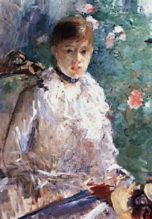 Berthe Morisot Summer (Young Woman by a Window) France oil painting art
